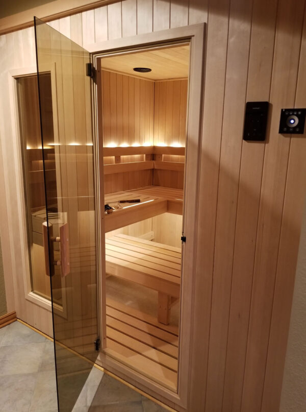 custom finnish traditional sauna