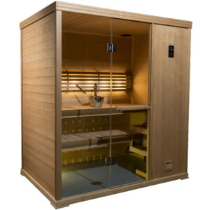 Finnleo-Plug-in-Play-Hallmark-46 - The Pool & Spa Store Best at home saunas